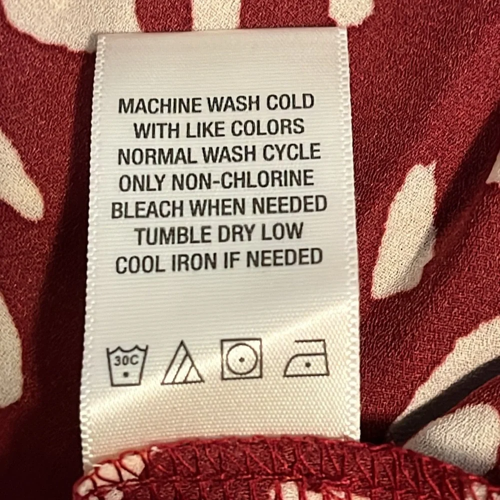 NWT West K Surplice Tie Sleeve Blouse - Picture 12 of 12